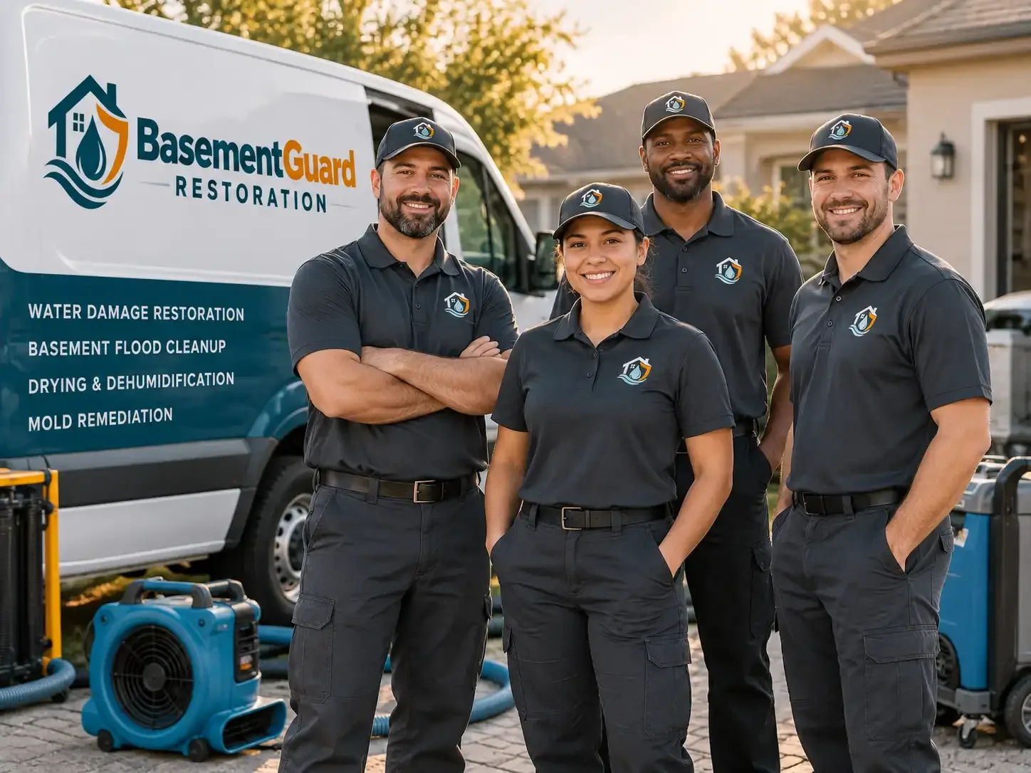 Basement Water Damage Restoration company in Covelo, CA